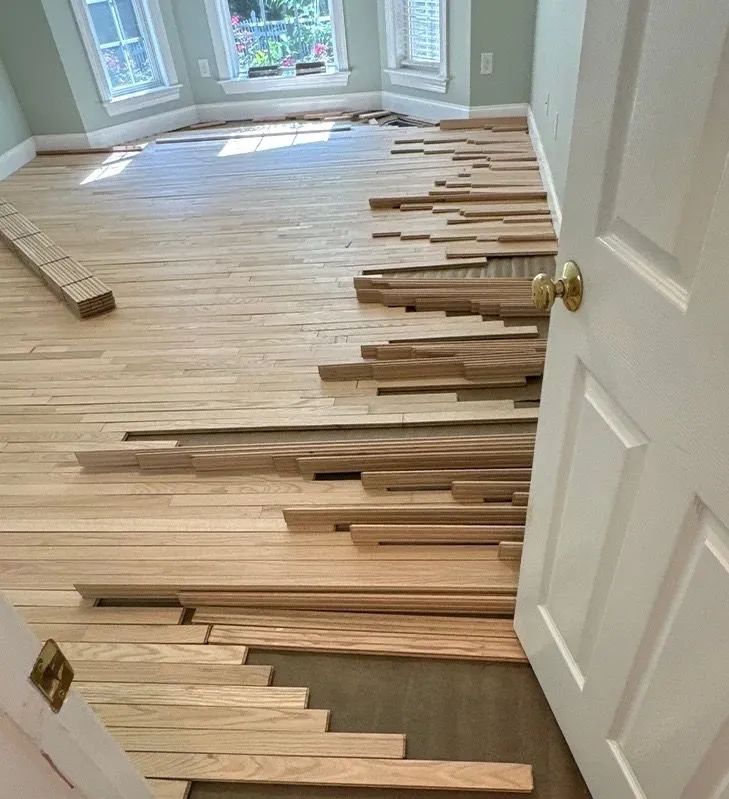 Hardwood flooring